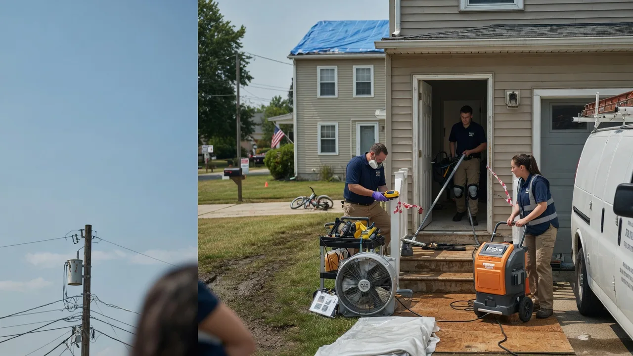 Water Damage Repair in Divernon, IL near me